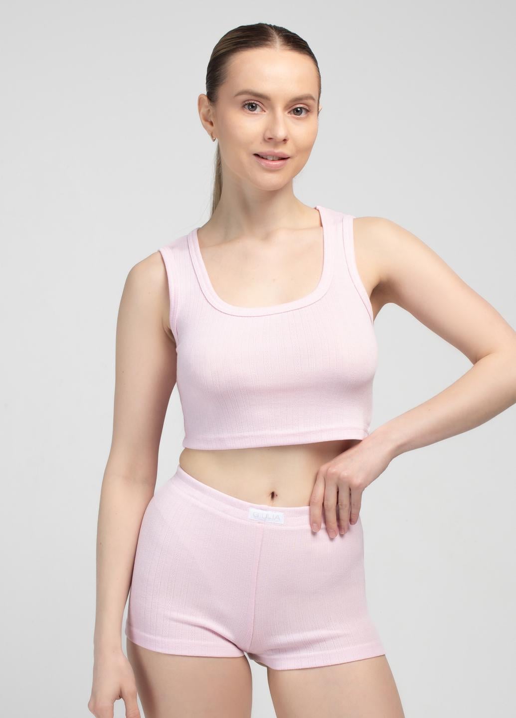 Комплект женский Giulia MALLOW 6201/310 топ/трусы L Pink (36086294) Комплект женский Giulia MALLOW 6201/310 топ/трусы L Pink (36086294)