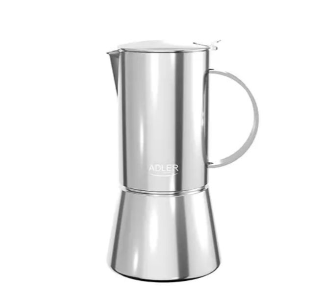 Кофеварка гейзерная Adler AD 4417 620 мл Серебристый (29876956) - фото 2