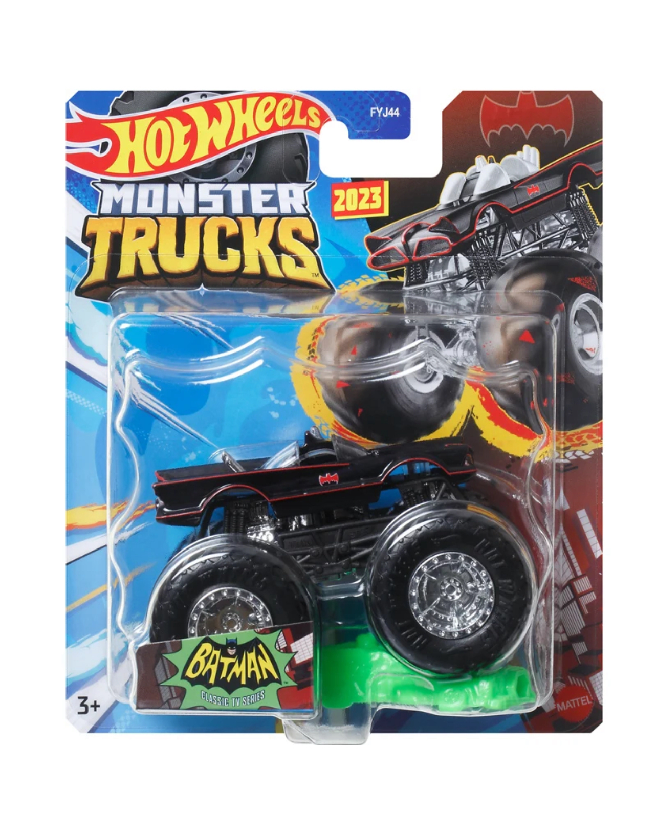 Машинка-внедорожник Hot Wheels Monster truck Batman Classic TV Series 2023 1:64 (12948146)