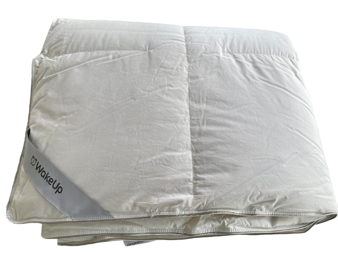 Одеяло Wake Up Natural Medium Flex  пух-перо 215-195 см Белое
