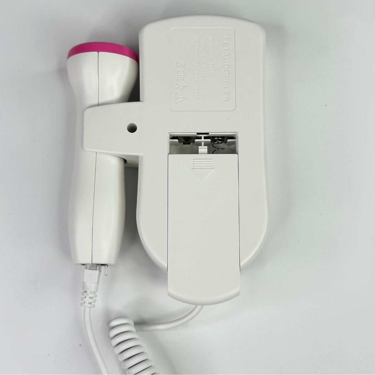 Доплер фетальний ультразвуковий з дисплеєм 3 МГц Біло-рожевий (SJL-105-White/Roze) - фото 10 Доплер фетальний ультразвуковий з дисплеєм 3 МГц Біло-рожевий (SJL-105-White/Roze) - фото 10