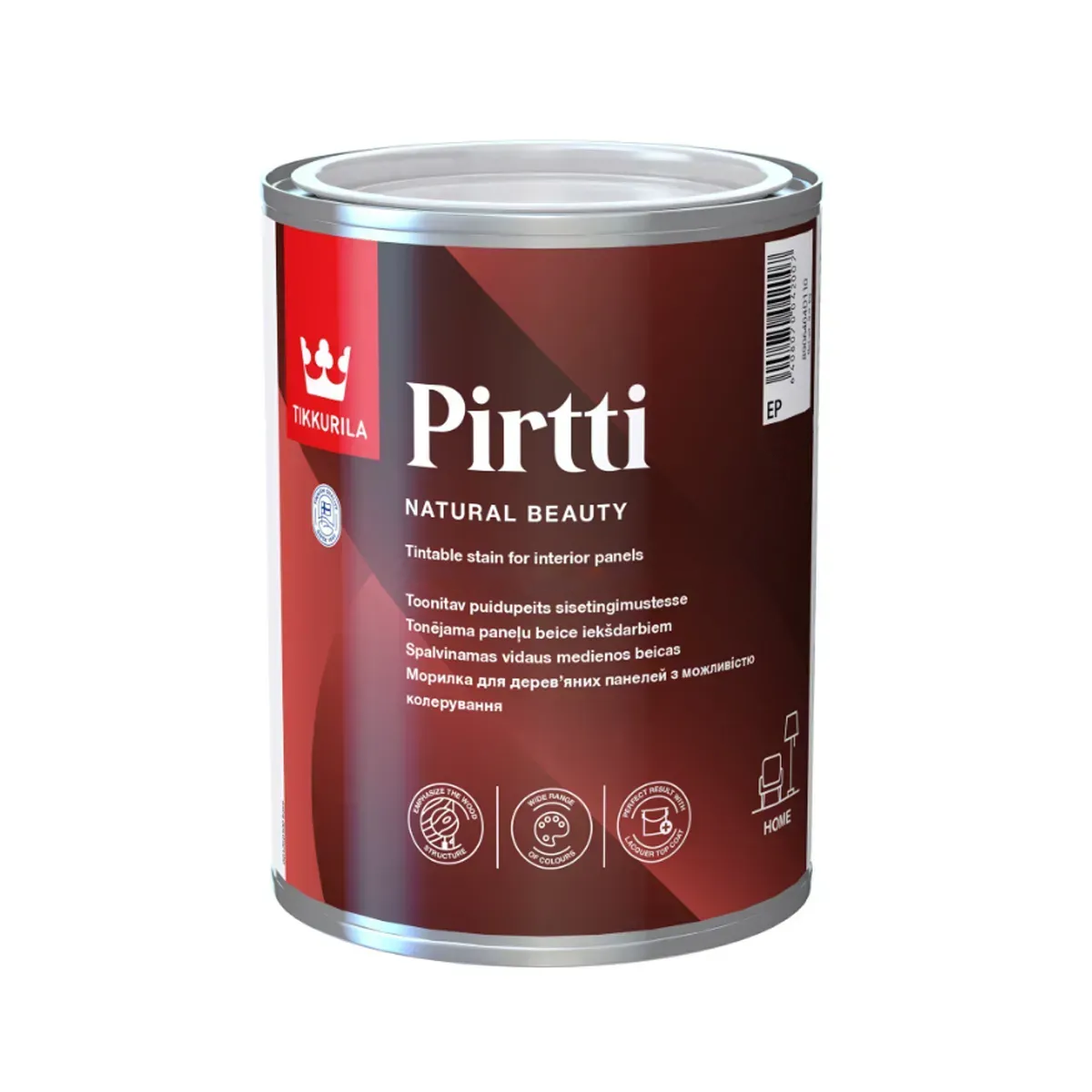 Морилка акриловая для дерева TIKKURILA Pirtti 0,9 л (1696941468) Морилка акриловая для дерева TIKKURILA Pirtti 0,9 л (1696941468)