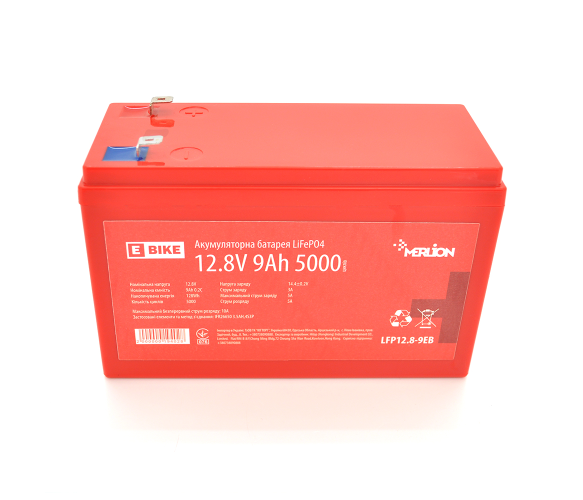 Аккумулятор Merlion LiFePO4 12,8V 9 Ah 4S3P/BMS-10A для электротранспорта (19402) Аккумулятор Merlion LiFePO4 12,8V 9 Ah 4S3P/BMS-10A для электротранспорта (19402)