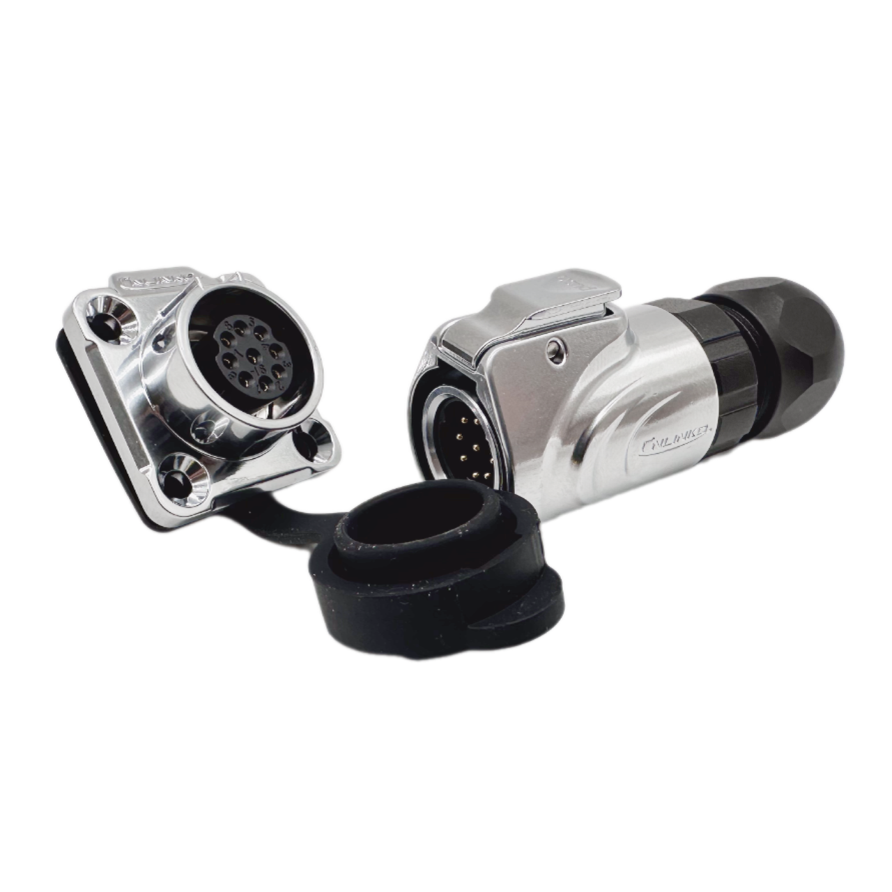 Разъем герметичный CNLINKO LP-16 IP67 9pin розетка/штекер 5A/250V (32805106)