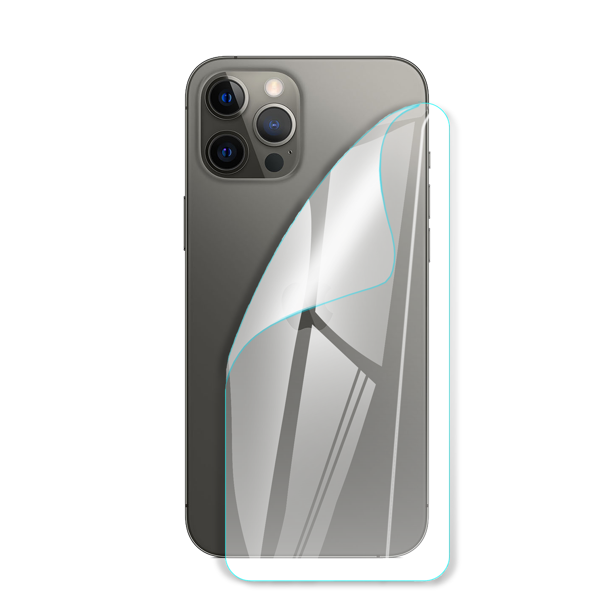 Защитная полиуретанова глянцевая пленка Medium Armor на корпус смартфона Apple iPhone 12 Pro Max (PF-M02CSG-002-005)