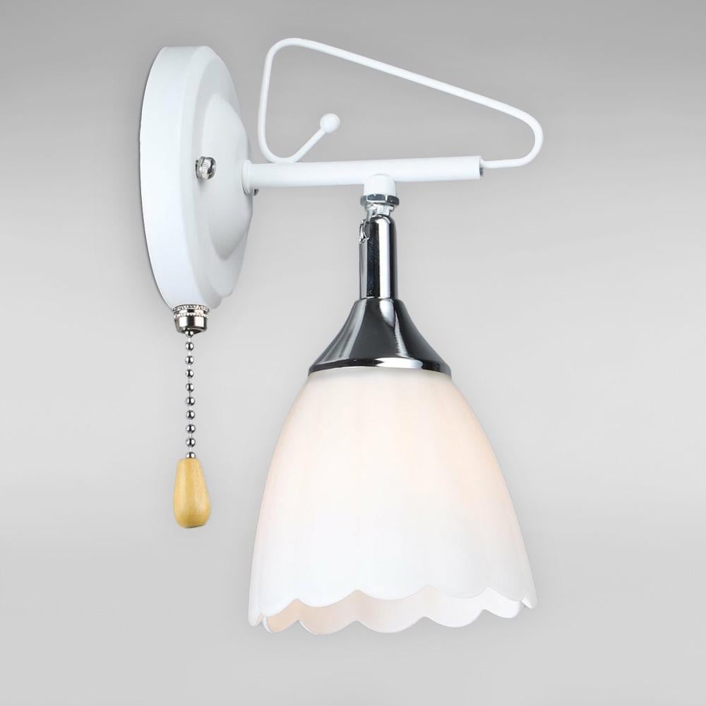 Светильник настенный Light House SRS-20486/1W Белый/Хром