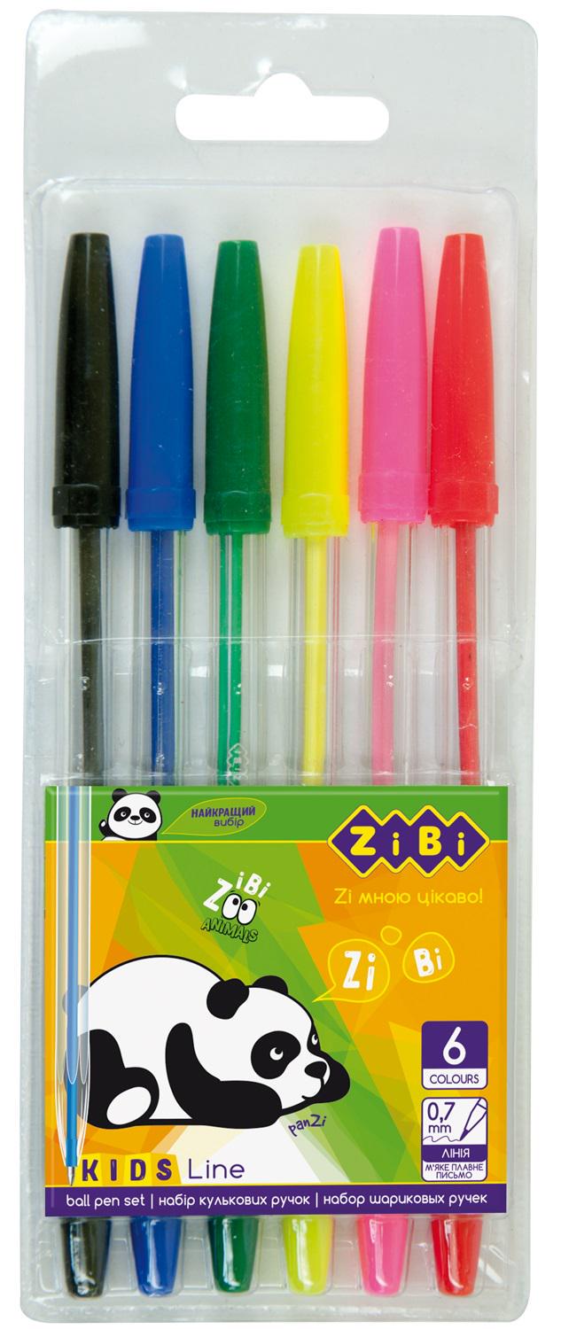 Набір кулькових ручок 6 шт. (MTT-111299)