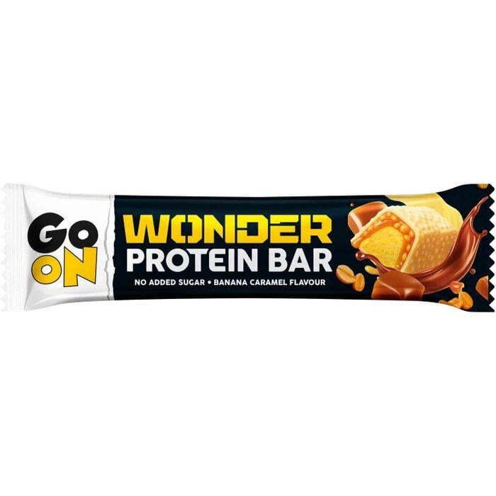 Протеиновый батончик Go On Nutrition Protein Bar Wonder Protein Bar Banana Caramel 45 г Протеиновый батончик Go On Nutrition Protein Bar Wonder Protein Bar Banana Caramel 45 г