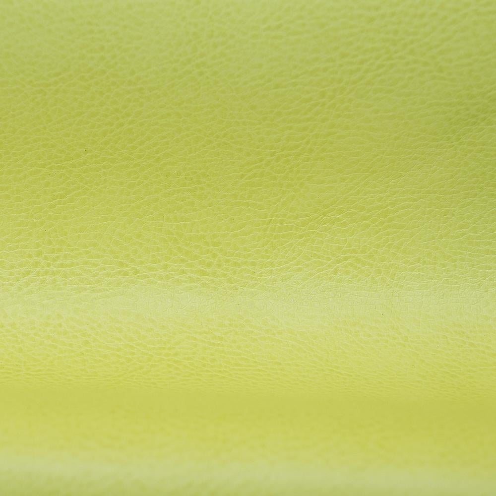 Диван металлический AVVS Атлас лофт экокожа 126 см Салатовый - фото 4