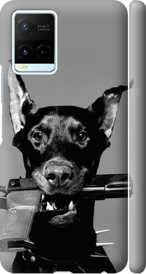 Чехол на Vivo Y21 Доберман (2745m-669-42517)