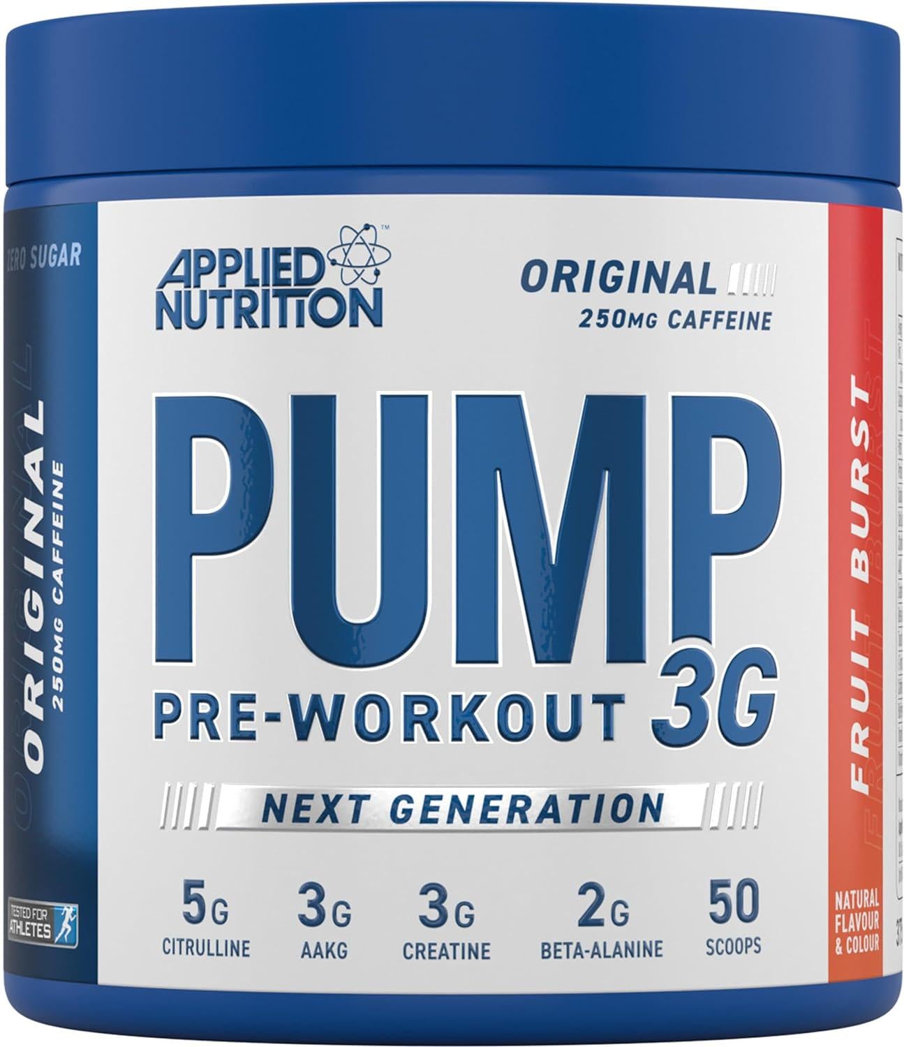 Предтренировочный комплекс Applied Nutrition Pump 3G Fruit Burst 375 г