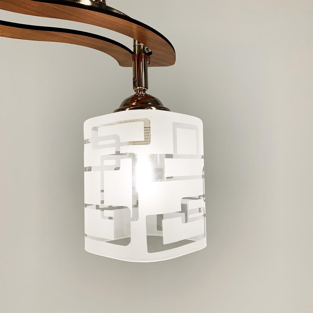 Світильник стельовий на 2 плафони Золотий (6032/2 GD) - фото 4 Світильник стельовий на 2 плафони Золотий (6032/2 GD) - фото 4