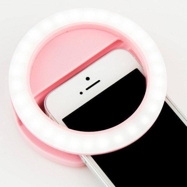 Кольцо с подсветкой для камеры смартфона Protech Selfie Ring Light Белый - фото 8