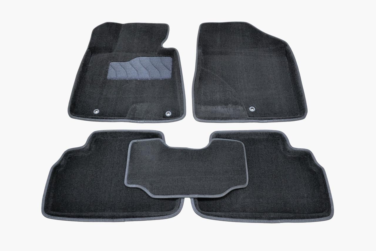 Коврики в салон ворсовые 3D Seintex Hyundai i30/Kia Ceed 2012- 5 шт. Черный 83477