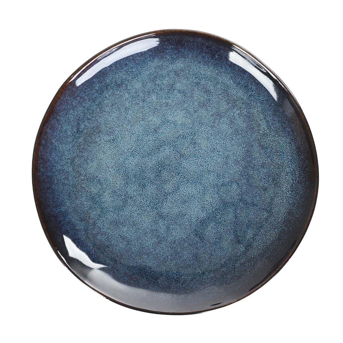 Тарелка обеденная Homla CASPER 27 см Темно-синий (200070)