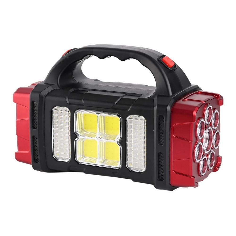 Фонарь аккумуляторный Panther PT-8167 76 LED с солнечной панелью 2400 mAh Red (3_02417) - фото 1