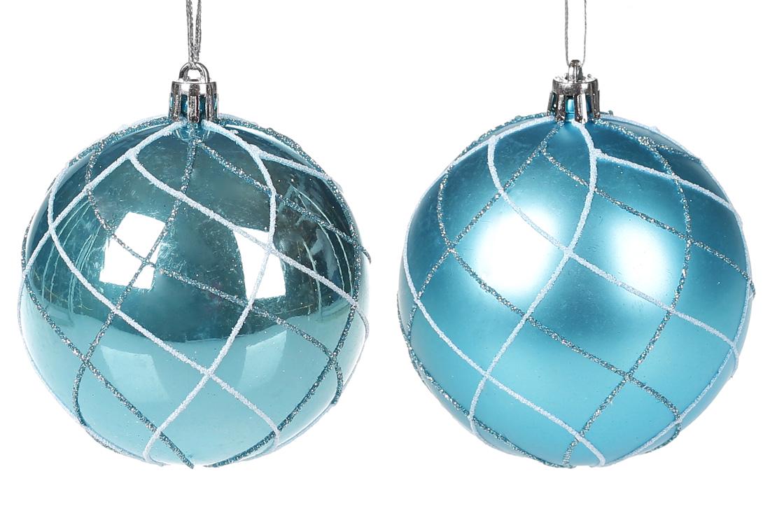 Шар новогодний BonaDi D-8 см 12 шт. (898-142) Шар новогодний BonaDi D-8 см 12 шт. (898-142)