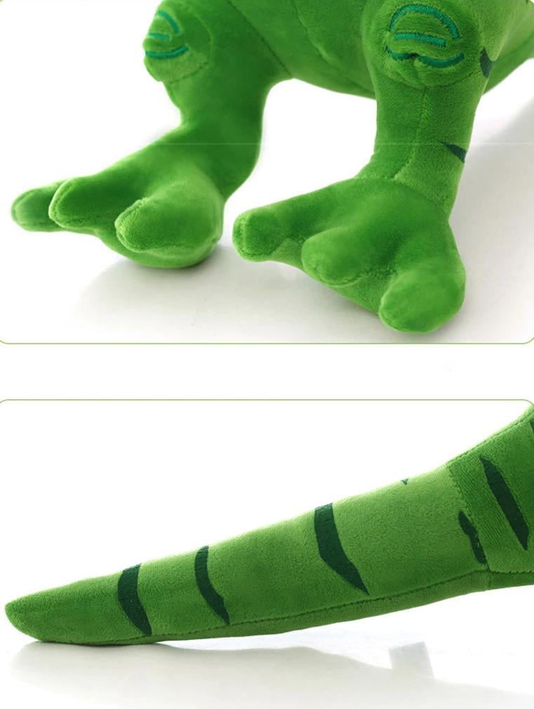 Мягкая игрушка Resteq динозавр 40 см Зеленый (VA-1430294063) - фото 4 Мягкая игрушка Resteq динозавр 40 см Зеленый (VA-1430294063) - фото 4