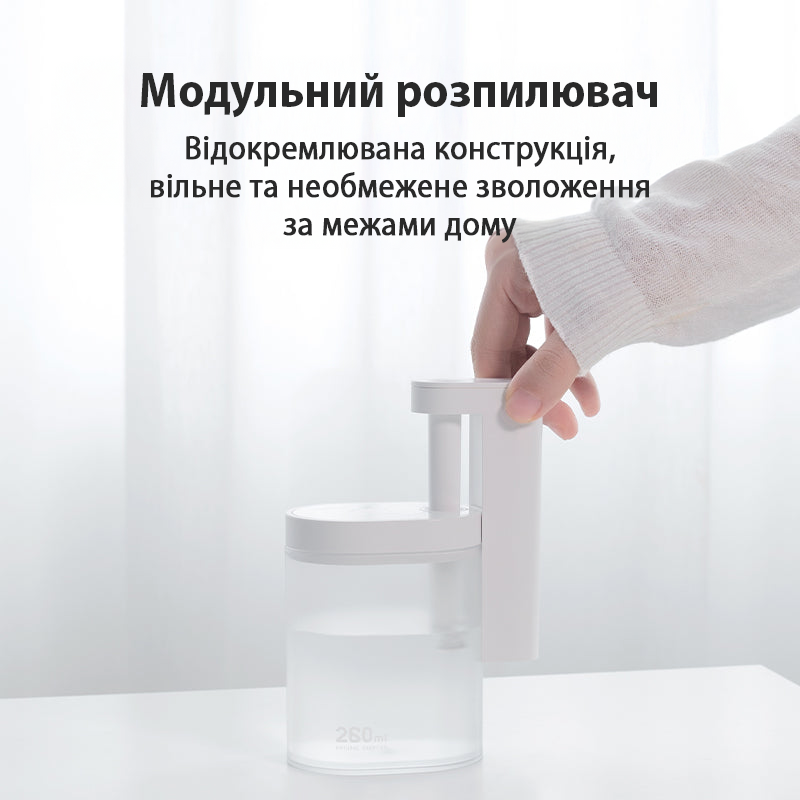 Увлажнитель воздуха Sothing Geometry Humidifier настольный для дома с резервуаром DSHJ-H-002 260 мл White (001065) - фото 6 Увлажнитель воздуха Sothing Geometry Humidifier настольный для дома с резервуаром DSHJ-H-002 260 мл White (001065) - фото 6