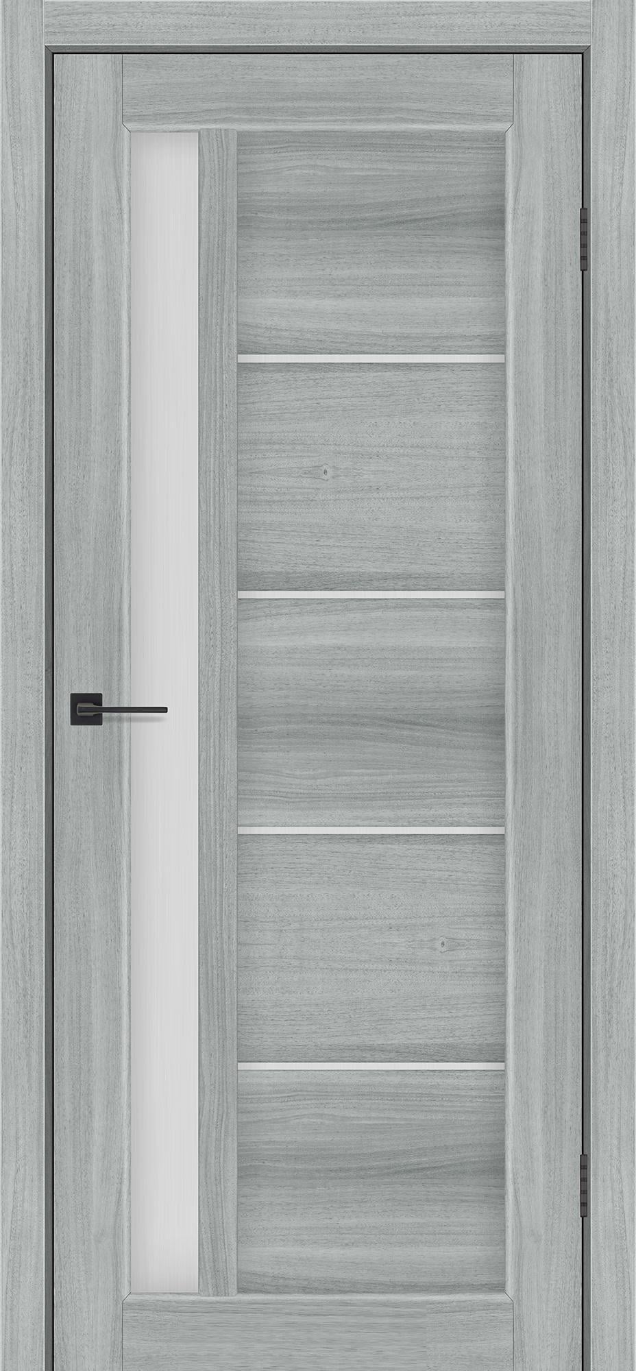 Двери Grand Ольха Норвежская PVC со стеклом 2000х800 мм Сатин