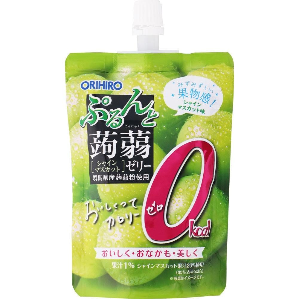 Конняку-желе питьевое бескалорийное шайн мускат Orihiro Purunto Konjac Jelly 130 г (3008158285)