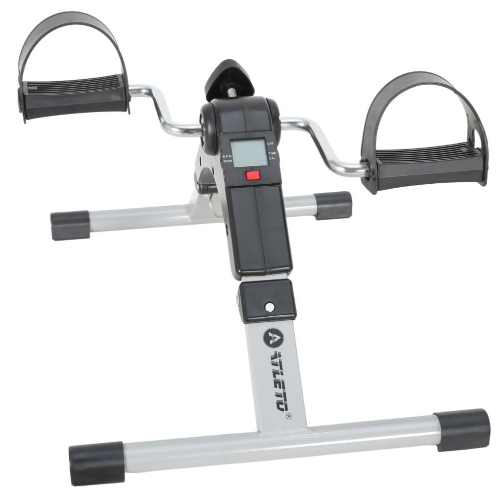 Велотренажер для реабилитации нижней и верхней части тела Atleto ES-8110 складной до 120 кг Черный (147-76-42401072)