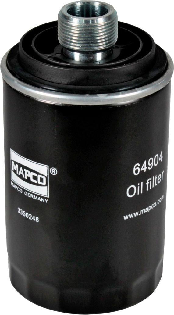 Фильтр масляный MAPCO VW Golf VI с 09-12 г.в. 2,0GTi 64904
