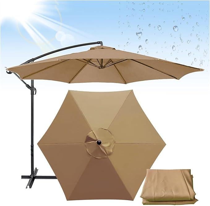 Парасолька садова регульована WCG з чохлом та нахилом 3 м Бежевий (W-7011BE) - фото 2 Парасолька садова регульована WCG з чохлом та нахилом 3 м Бежевий (W-7011BE) - фото 2