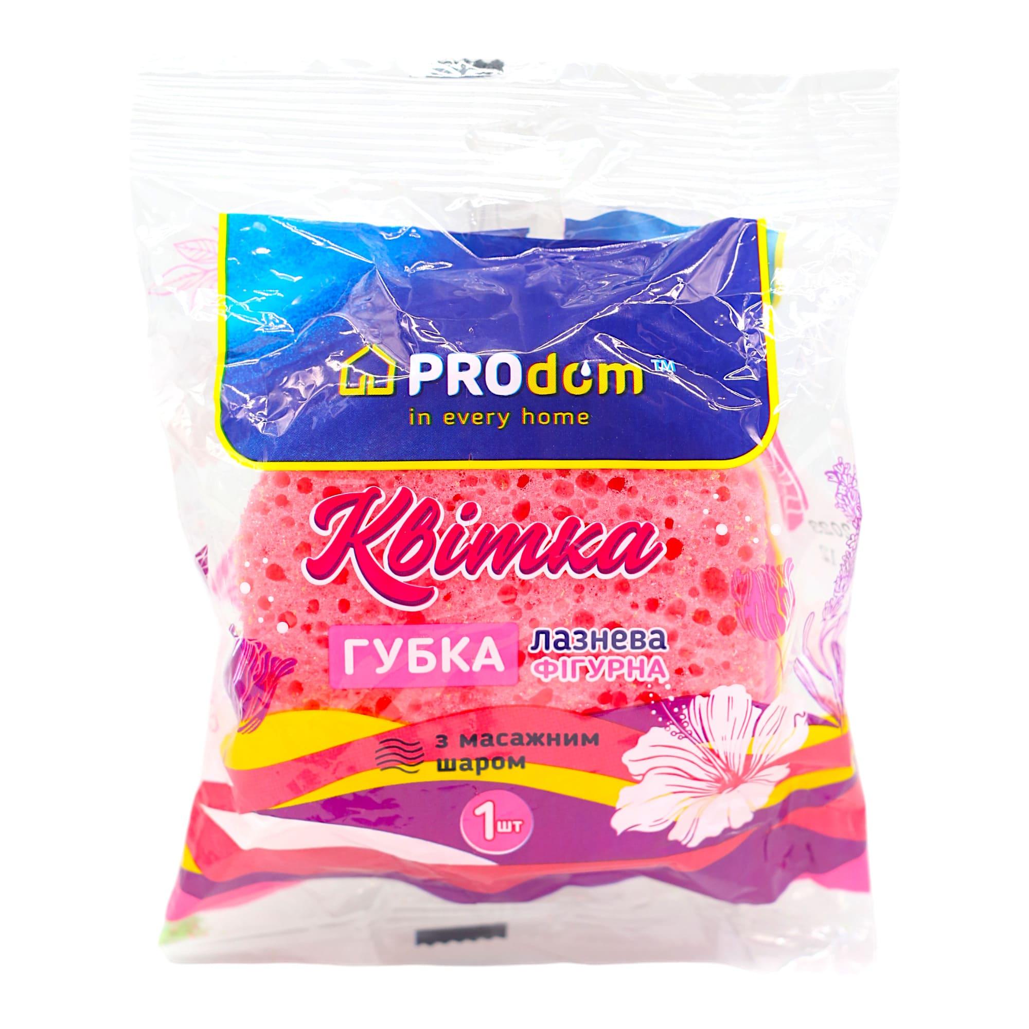 Губка банна ProDom Квітка (НФ-00008298)