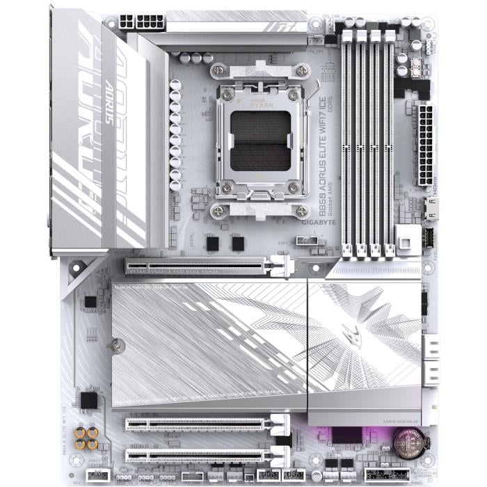 Материнская плата Gigabyte B850 AORUS ELITE WIFI7 ICE White (30835621)