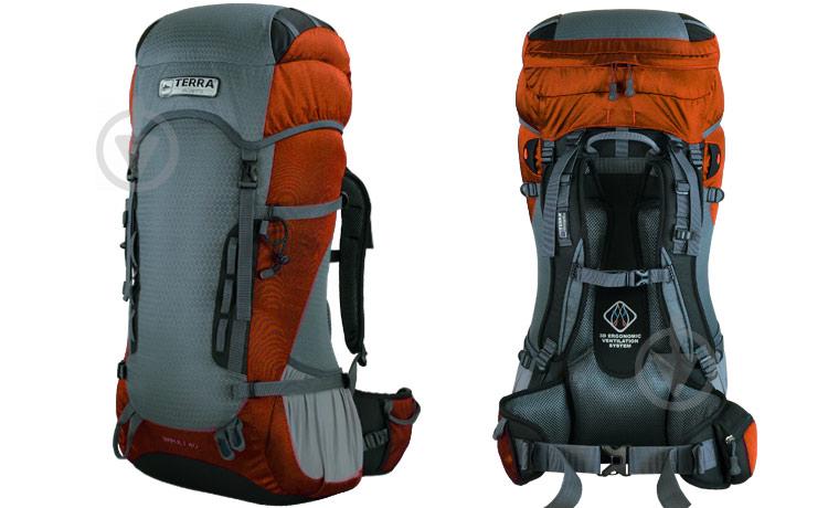 Рюкзак Terra Incognita Impuls 40 Orange-Grey (TI-03446)