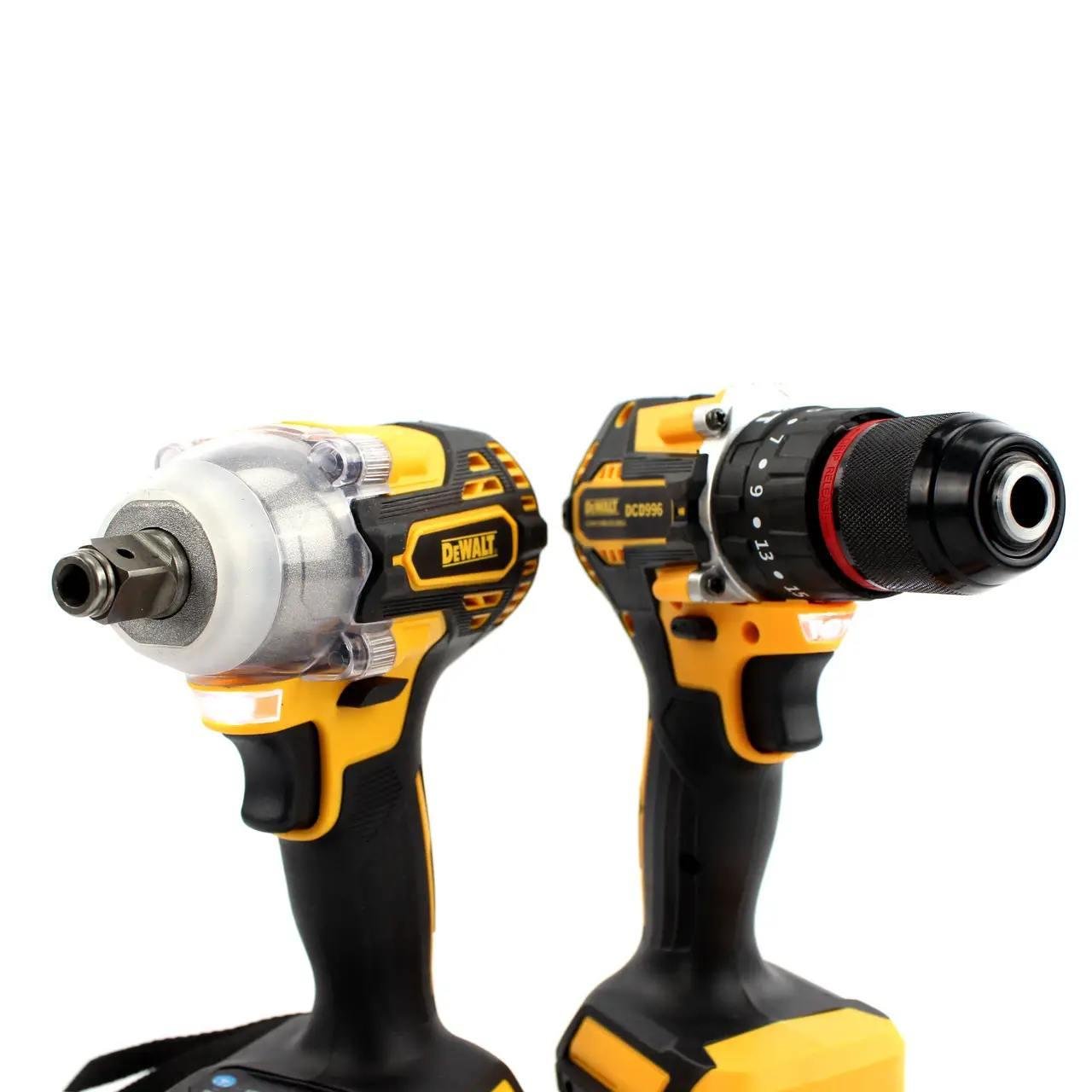 Акумуляторний набір інструменту 3в1 шуруповерт/гайковерт/шліфувальна машинка (MA497) - фото 2