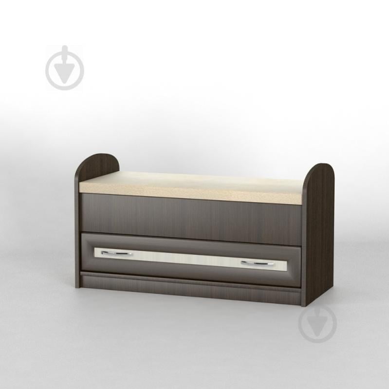 Комод прикроватный Тиса Мебель КП-103 Венге/Дуб молочный Комод прикроватный Тиса Мебель КП-103 Венге/Дуб молочный