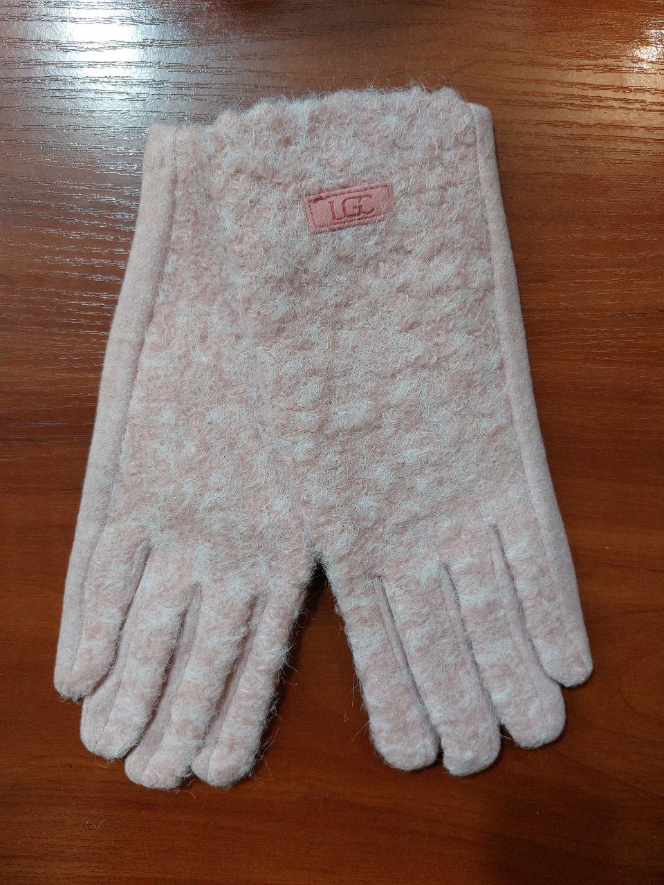 Перчатки сенсорные женские теплые One size Розовый (456900/6) - фото 3