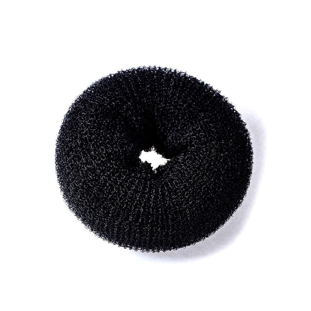 Кольцо бублик для пучка диаметром 6,3 см Черный (3000003932)