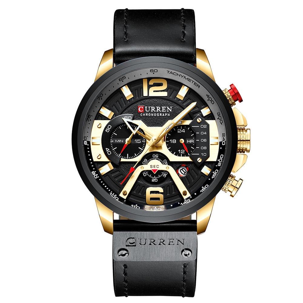 Часы Curren Black/Gold (8329)