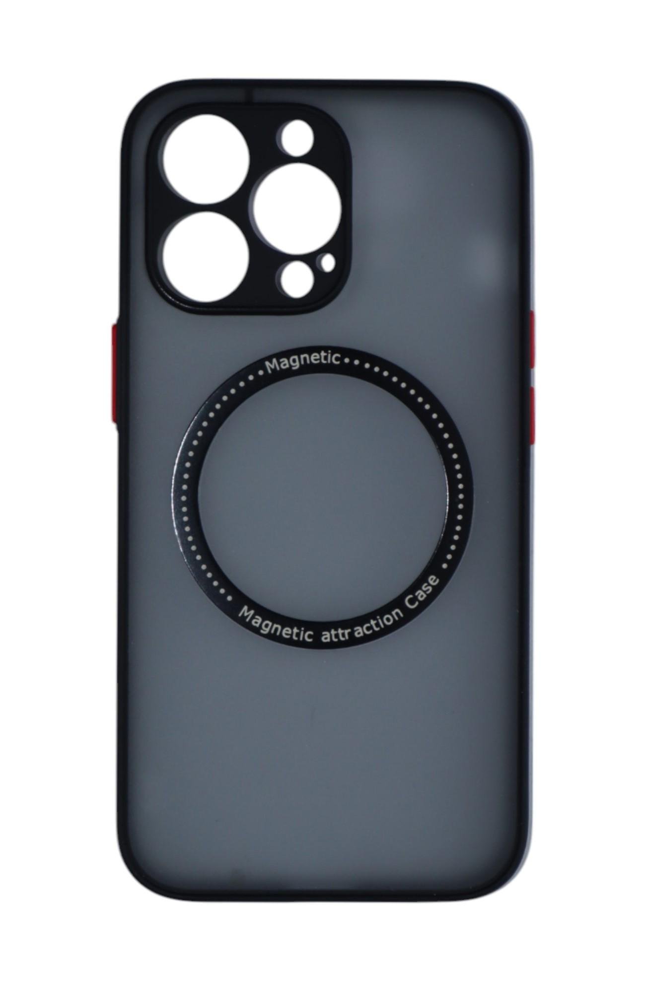 Магнитный чехол XON PhoneCase Magnetic для iPhone 14 Pro (PCMB1114300B 9588) Черный Магнитный чехол XON PhoneCase Magnetic для iPhone 14 Pro (PCMB1114300B 9588) Черный