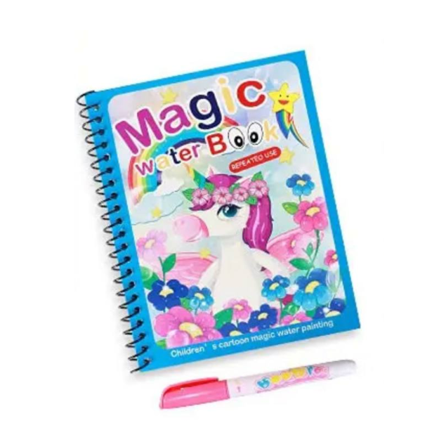 Розмальовка водна багаторазова з маркером 80802 Єдиноріг (2203349624)