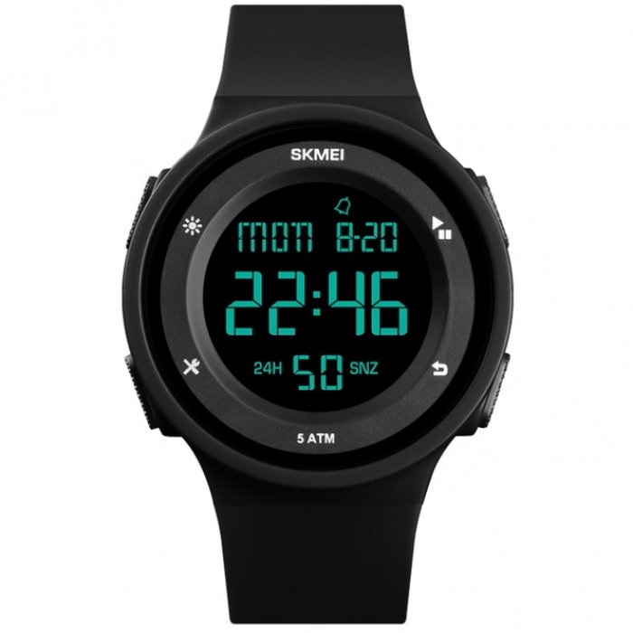 Часы наручные унисекс Skmei Like Black (1275)