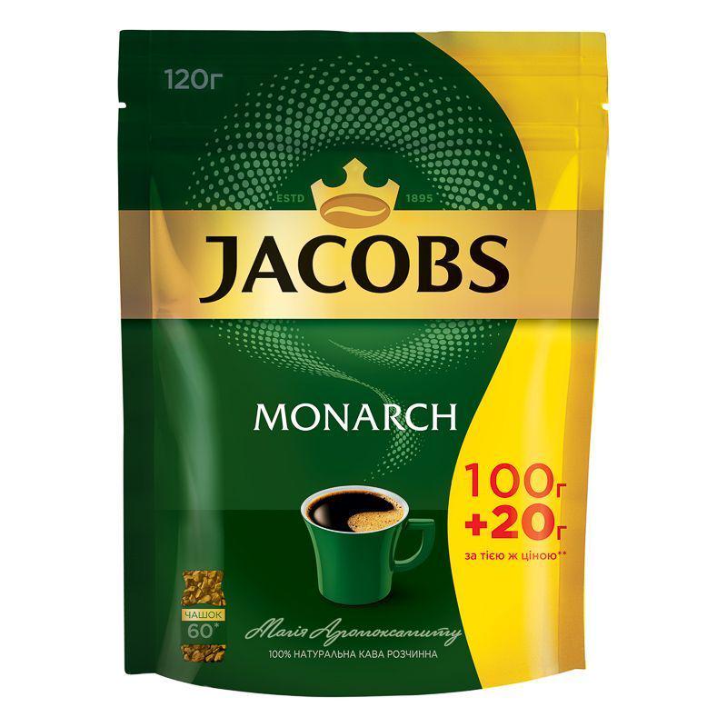 Кофе растворимый Jacobs Monarch 120 г