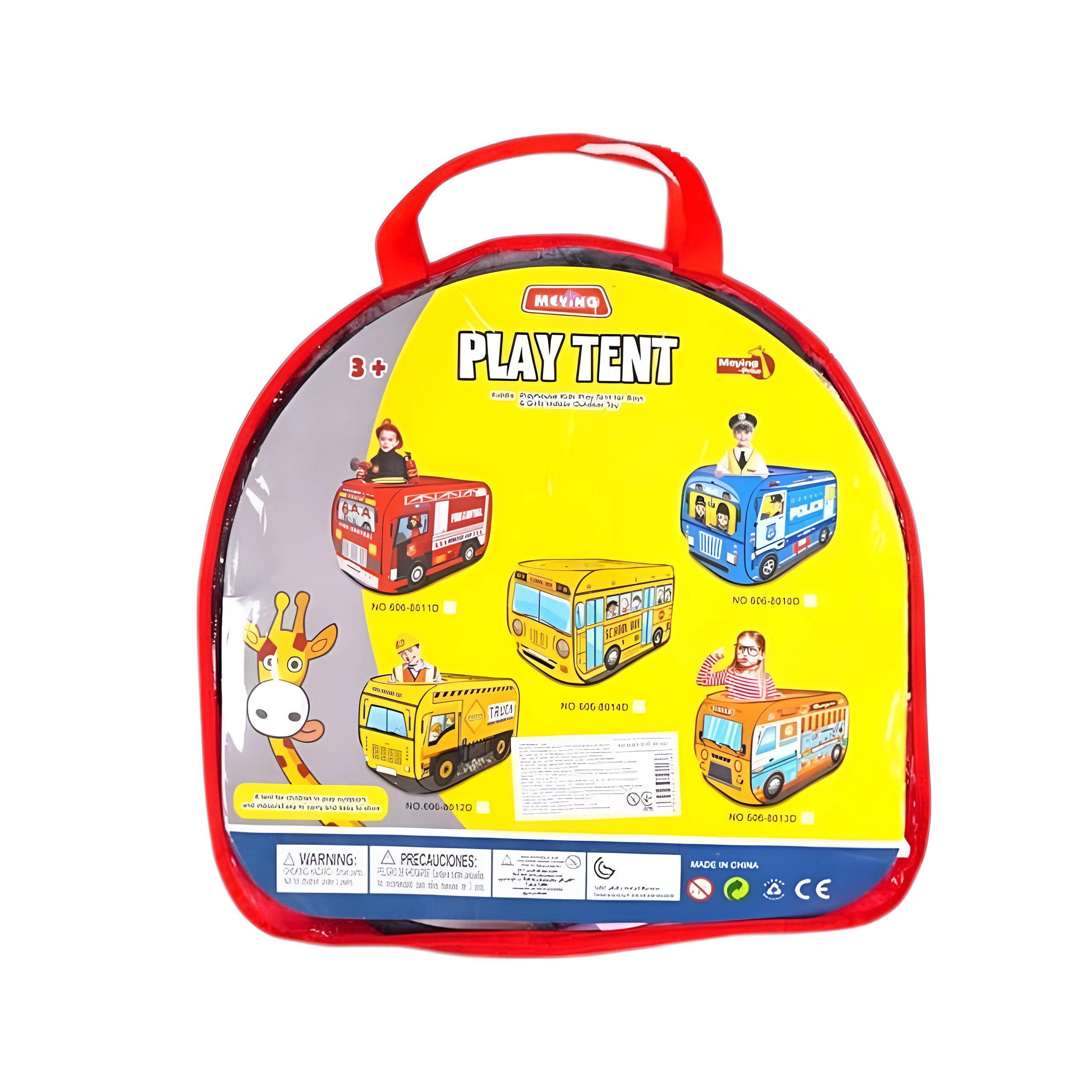 Детская игровая палатка 606-8014D 112x72x72 см Разноцветный - фото 3 Детская игровая палатка 606-8014D 112x72x72 см Разноцветный - фото 3