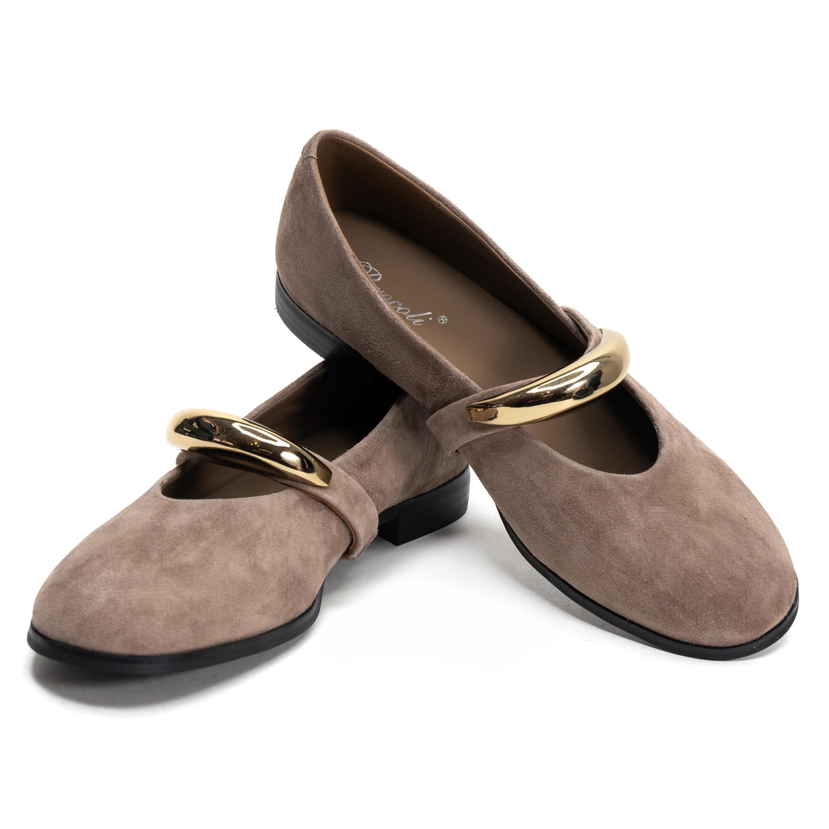 Балетки Brocoly 01582 р. 39 Бежевий (104363664)