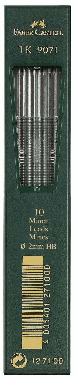Грифели для цангового карандаша Faber-Castell 2 мм HB (127100)