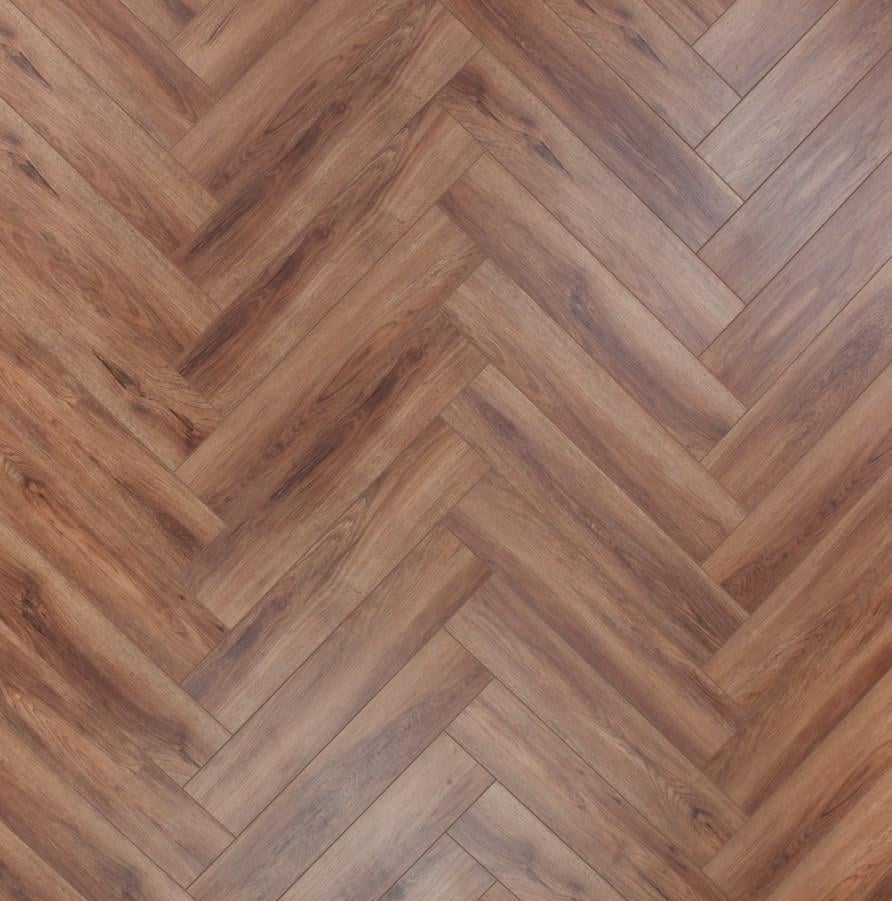 Ламінат вініловий SPC LVT Aberhof Carmelita англійська ялинка (0420)