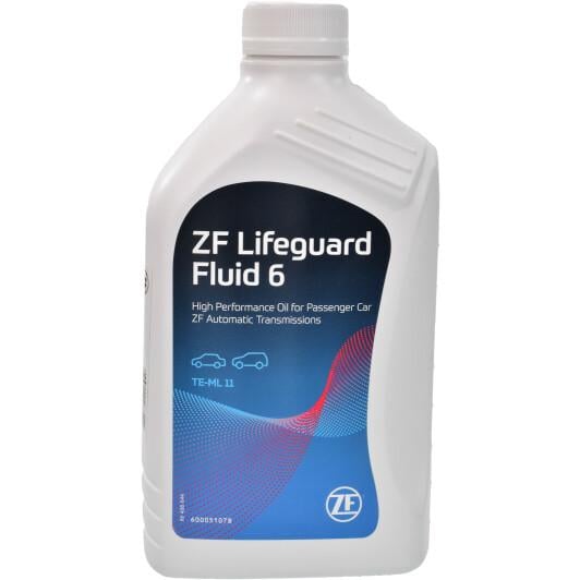 Трансмиссионное масло ZF LifeguardFluid 9 1 л