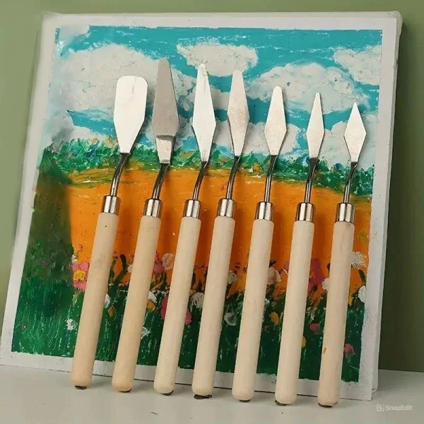 Набір мастихінів 7 шт. (J00060) - фото 6 Набір мастихінів 7 шт. (J00060) - фото 6