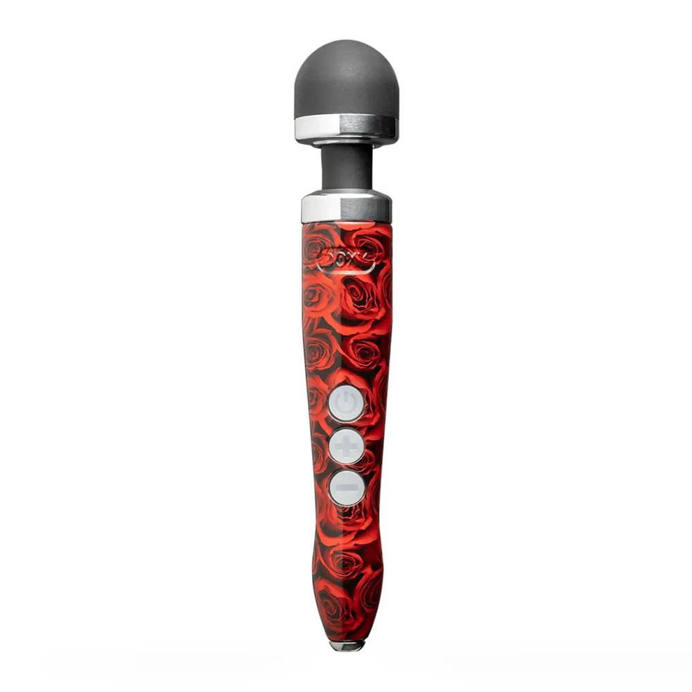 Вибратор-микрофон Doxy Die Cast 3 28 см Красно-черный (32894)