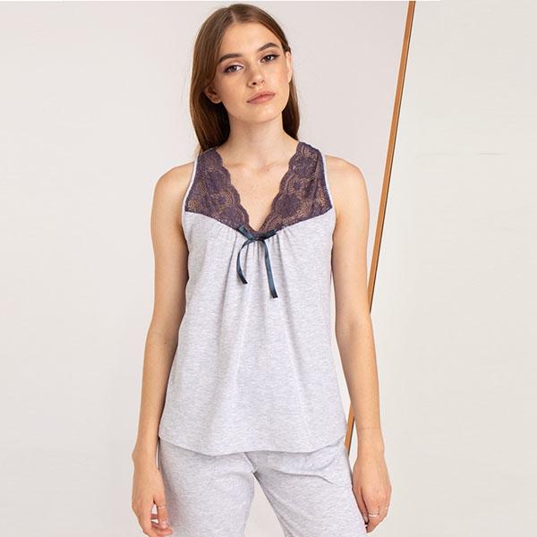 Піжама жіноча бриджі/майка S (7533) - фото 2 Піжама жіноча бриджі/майка S (7533) - фото 2