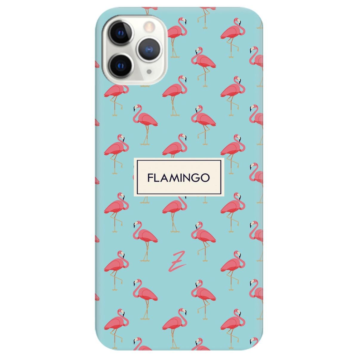 Силіконовий чохол Zorrov для Apple iPhone 11 Pro Max - Pink Flamingo (12180040179072393)