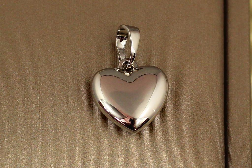 Кулон Xuping Jewelry Чистое сердечко 1,3 см Серебристый